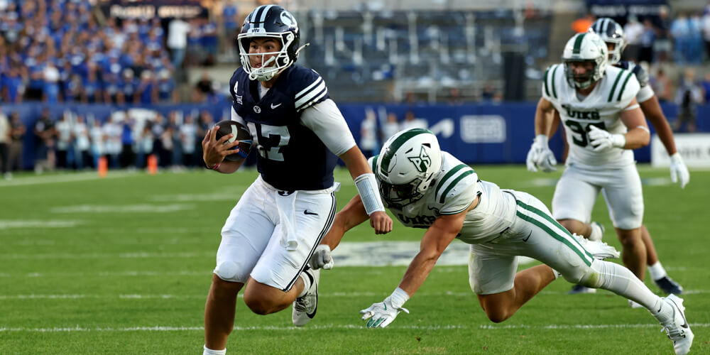 CFB Week 6 West Virginia at BYU Odds and Preview